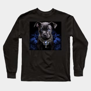 Royal blue Staffy Long Sleeve T-Shirt